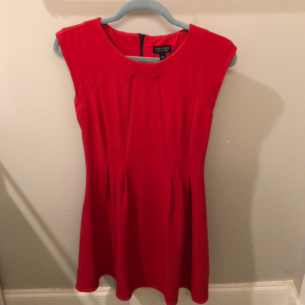 Red dress